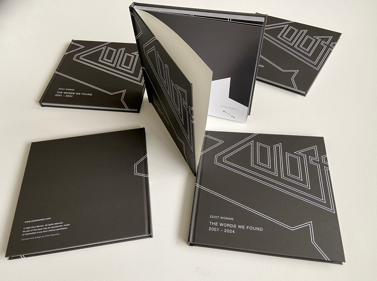 'The Words We Found' Lyric Book [LIMITED EDITION Hardback Book]