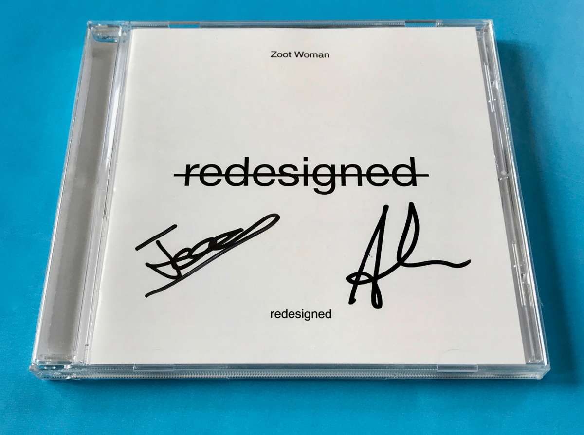 Redesigned - Signed CD
